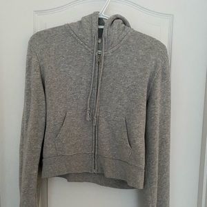 Gray Zip Up